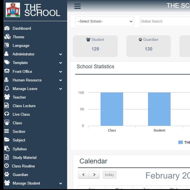 School Management System - Cloud & Rental Basis