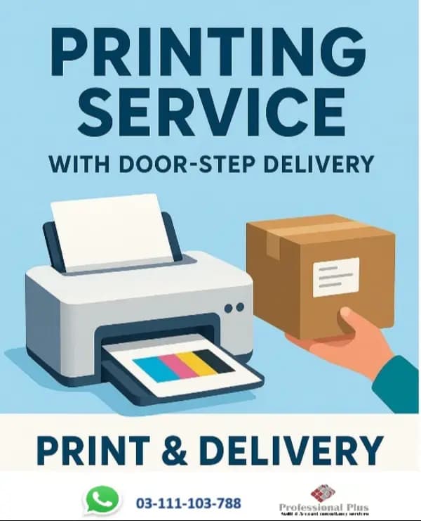 Per Paper Print Services - Gulshan-e-Maymar Only