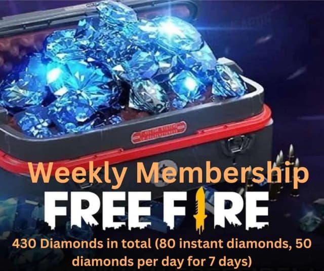Free Fire Weekly Membership